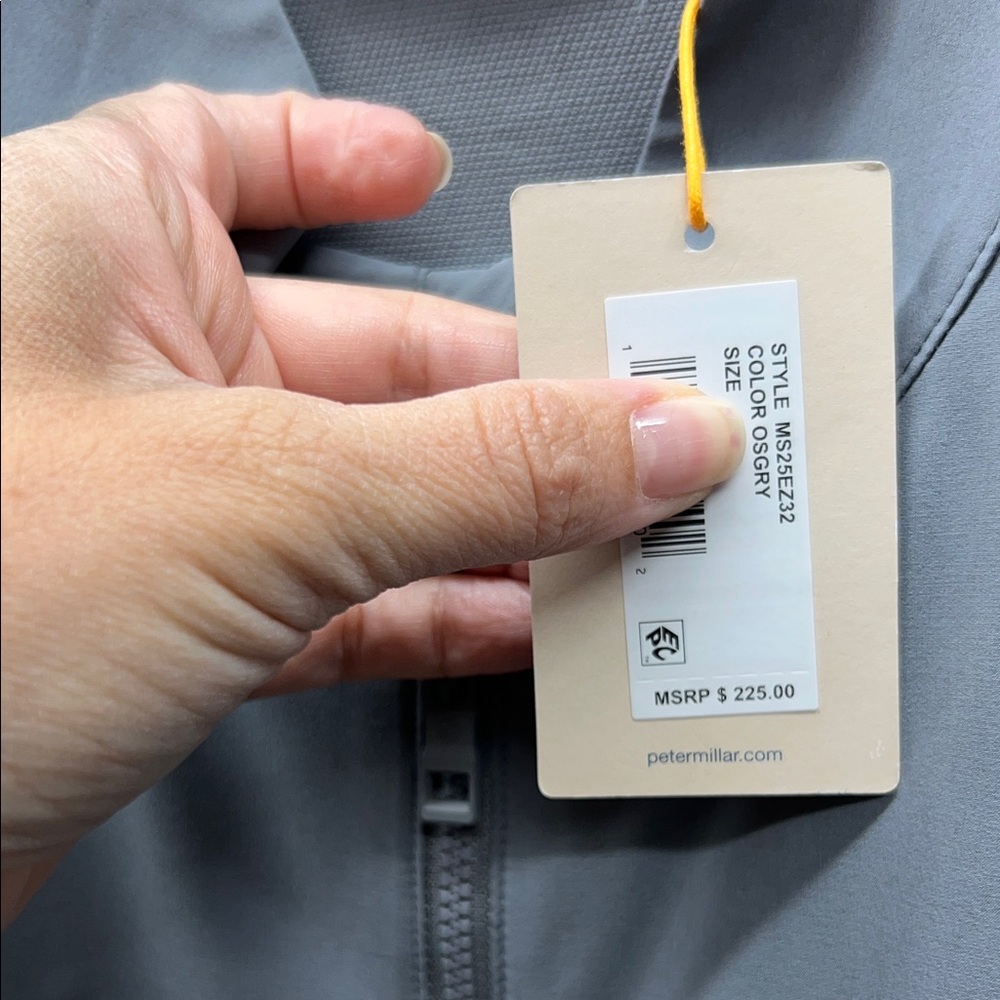 Peter Millar Gray Lightweight Jacket - image 3